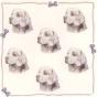 Clumber Spaniel Mini Stickers