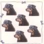 Rottweiler N°2 Mini Stickers
