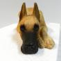 Great Dane Fawn Cropped Ears Figurine
