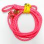 Section For 2 Dogs Light 8 Strand Rope Rope Color : Pink Base