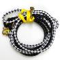 Section For 2 Dogs Light 8 Strand Rope Rope Color : Black Base