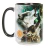 Over Sized Wolf Mugs The Mountain