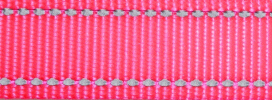 Reflective webbing fulo pink