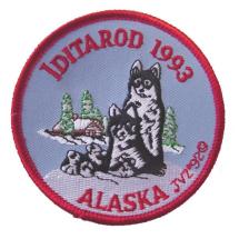 Ecusson Iditarod 1993