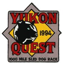 Ecusson Yukon Quest 1994
