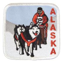 Ecusson Alaska Sled
