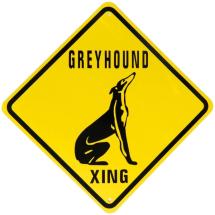 Plaque Greyhound Crossing