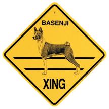 Plaque Crossing Basenji