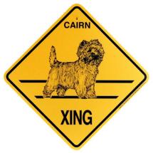 Plaque Crossing Cairn Terrier