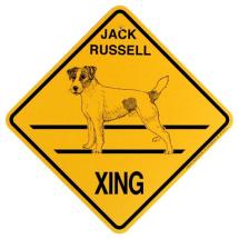 Plaque Crossing Jack Russell