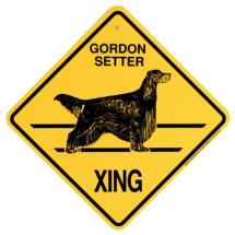Plaque Crossing Setter Gordon
