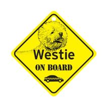 West Highland Terrier On Board