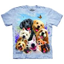 T-Shirt Chien - Dogs Selfie