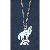 Pendentif Loup Small Howling Wolf