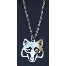 Pendentif Loup Wolf Face