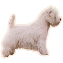 Autocollant West Highland Terrier Corps