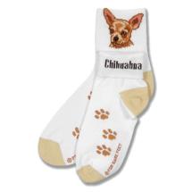 Chaussettes Chihuahua Poil Court Tete
