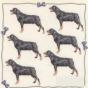 Mini Stickers Rottweiler N°3