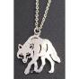 Pendentif Loup Curious Wolf