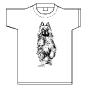 T-Shirt Blanc Silky Terrier